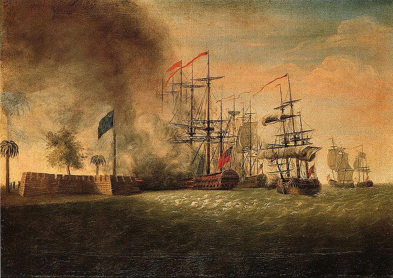 James Peale Sir Peter Parker's Attack Against Fort Moultrie